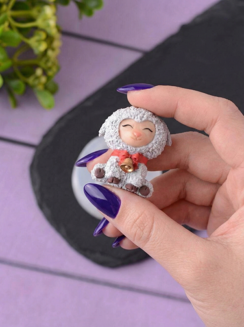 Силиконовый молд "Овечка" #1