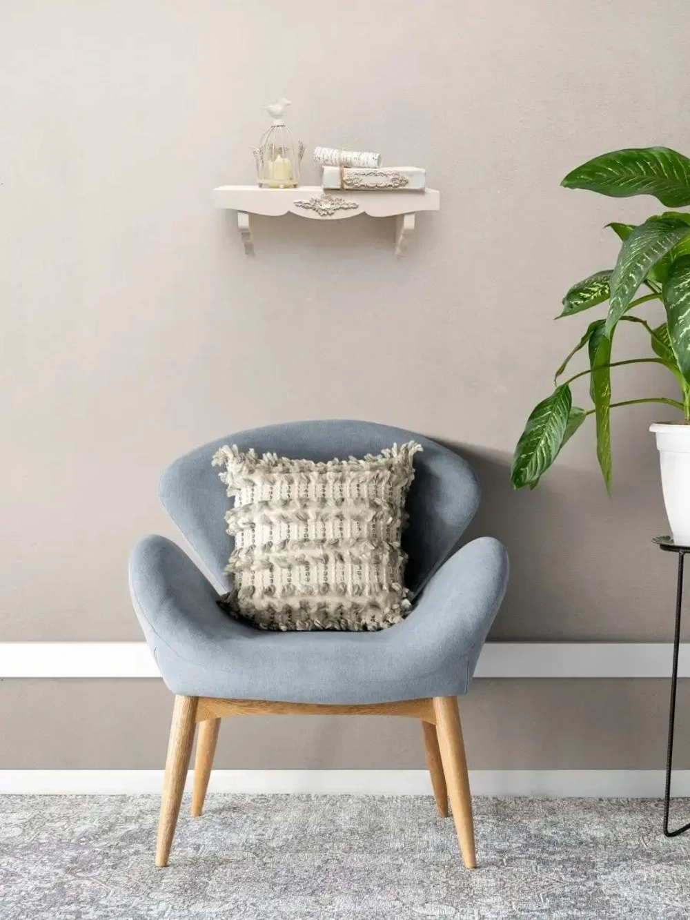 Полка настенная навесная