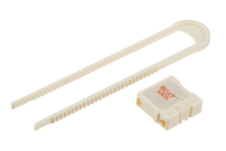 Блокиратор многофункциональный на ручки для мебели, выдвижных ящиков, замок от детей ROXY-KIDS, 2 шт