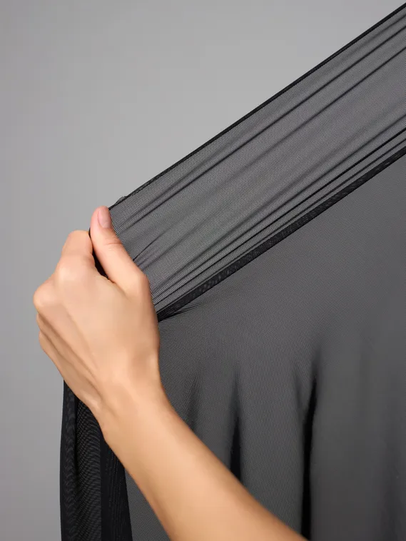 Сетка эластичная компрессионная Турция, (аналог Lauma арт.296), черный 170