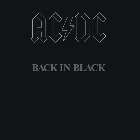 AC/DC Back In Black (Coloured Gold) LP