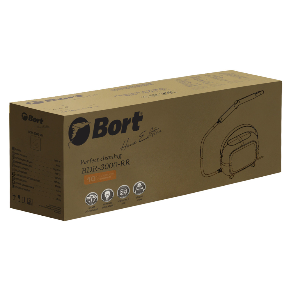 Пароочиститель BORT BDR-3000-RR