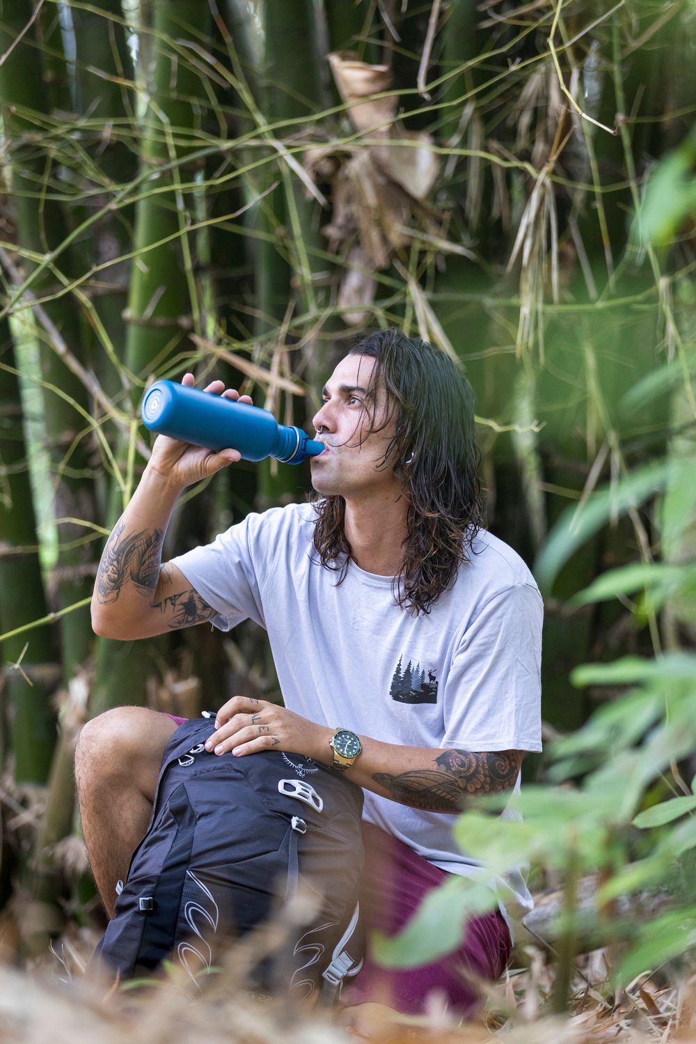 Бутылка Klean Kanteen Classic Narrow Flip Sport 18oz (532 мл) Corsair