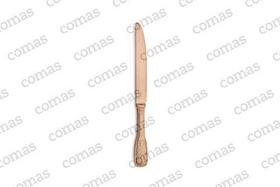 Нож десертный, медный