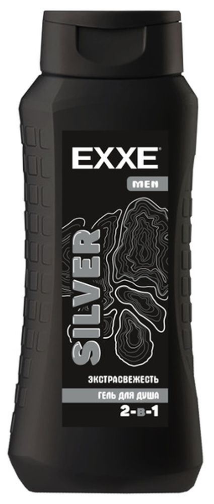 EXXE SILVER 2в1 400 мл Гель д/душа муж. &quot;Экстрасвежесть&quot;
