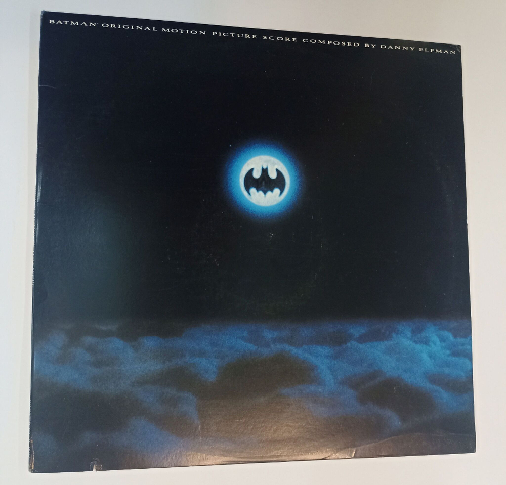 Винтажная виниловая пластинка LP Danny Elfman Batman (Motion Picture Score) (USA 1989)