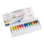 Белые Ночи Набор акварель пластик/картон, 12 шт х10 мл (тубы)