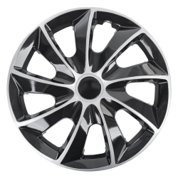 Колпаки R15 Stardust 4шт (серебристо-черные) ABS-пластик ARNEZI A0702022