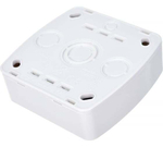 Lezard DEMET Выключатель ОУ 2 кл. 10А белый основание PBT корпус PC 711-0200-101