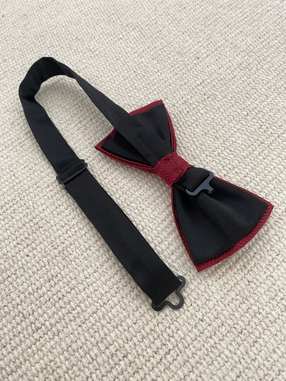 Галстук-бабочка (бордовая)