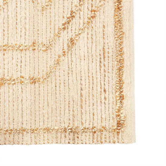 Ковер из джута и переработанного хлопка kolkata из коллекции ethnic, 200х300см