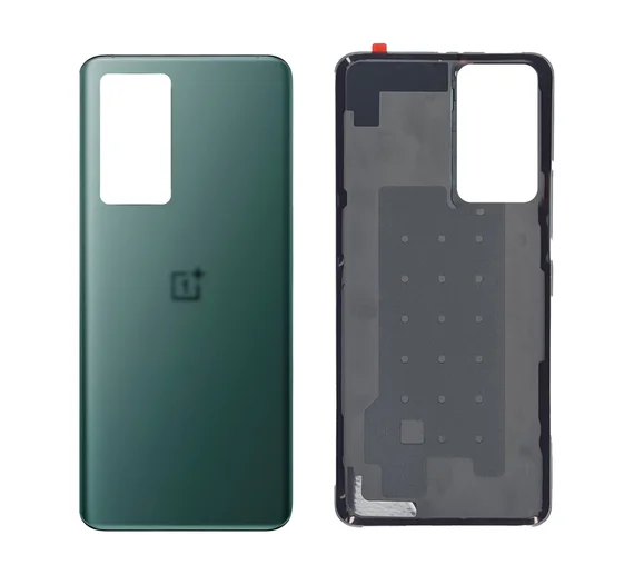 Задняя крышка для OnePlus 9 Pro зелёная (Pine green) матовая без стекла камеры