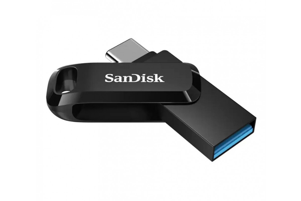 Флеш-накопитель Sandisk Ultra Dual Drive USB Type-C 256GB, черный