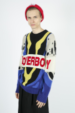 CHARLES JEFFREY LOVERBOY ДЖЕМПЕР С ЛОГОТИПОМ