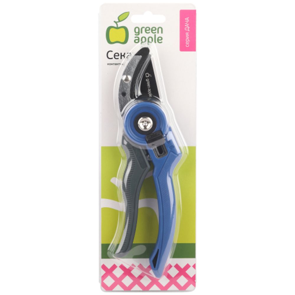 Секатор GREEN APPLE GTAS-072 контактный, пластик