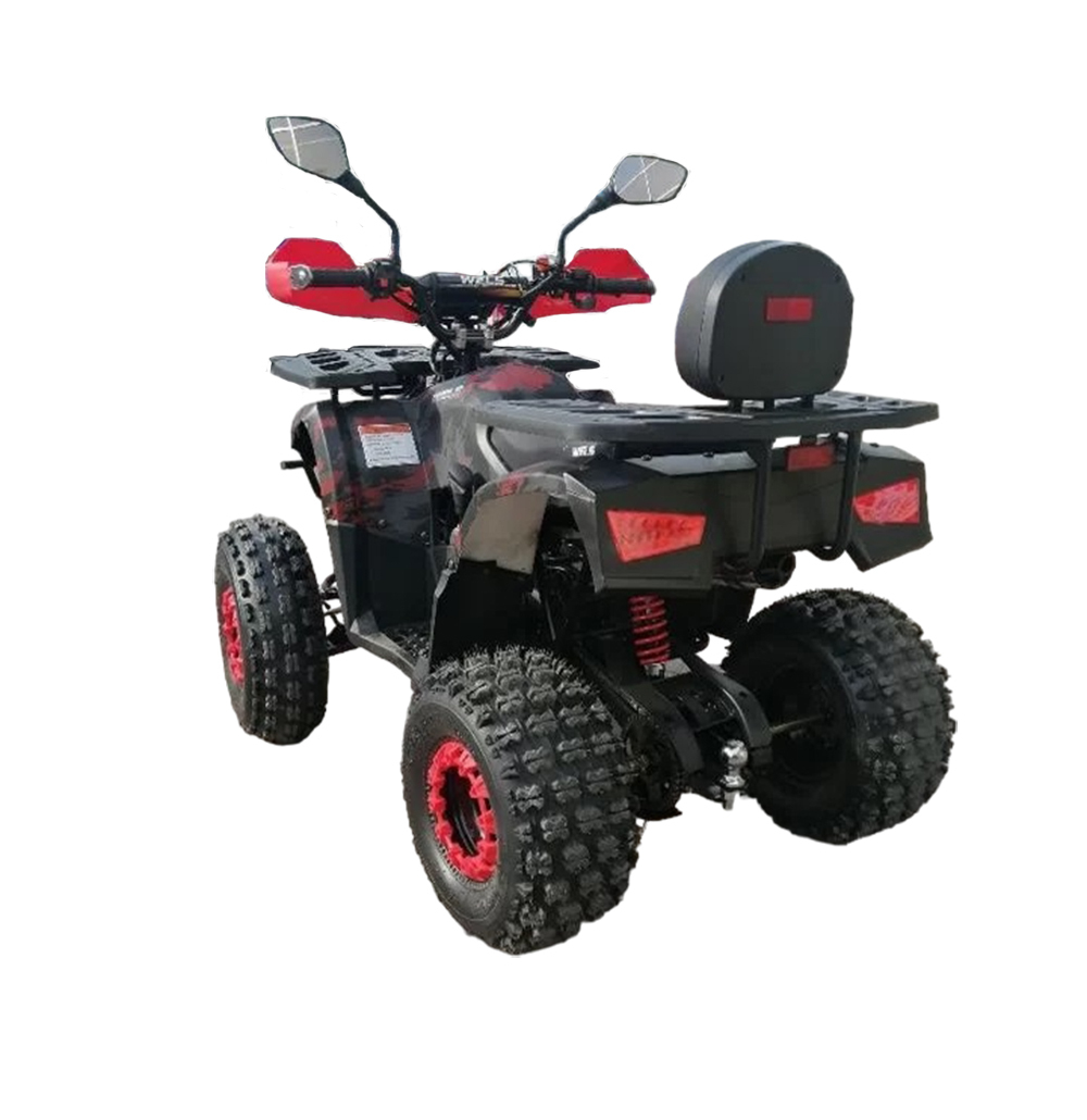 Квадроцикл  125 THUNDER WELS AX красный-камуфляж