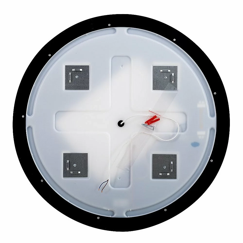 Зеркало с LED подстветкой Cezares CADRO CZR-SPC-LED-TCH-WARM 70x70 черный