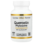 California Gold Nutrition, Quercetin Phytosome Quercefit®, фитосомы кверцетина, 250 мг, 60 растительных капсул
