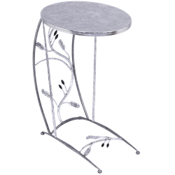 Столик приставной Oliva Branch (Олива Бранч) Сильвер Античное серебро