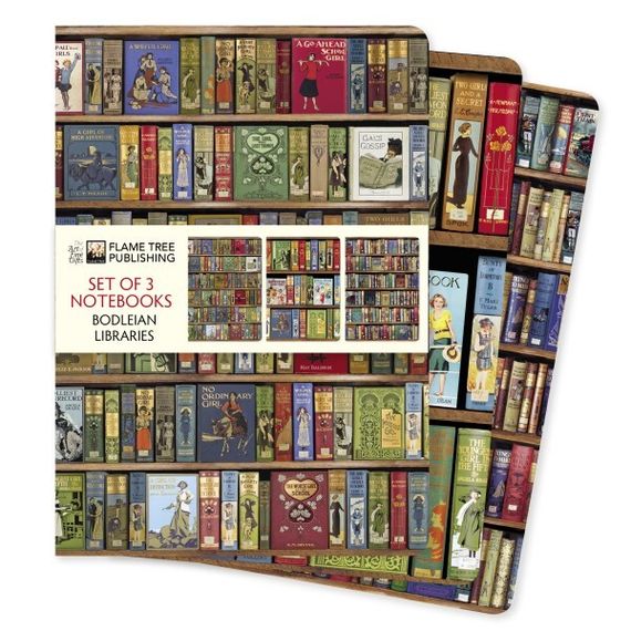 Bloknot \ Блокнот \ Notebook  Bodleian Libraries Set of 3 Standard Notebooks