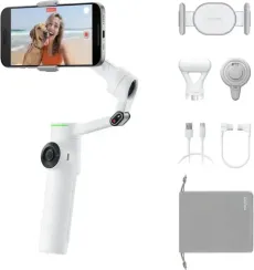 Стабилизатор Insta360 Flow 2 Pro (Creator Bundle) Summit White