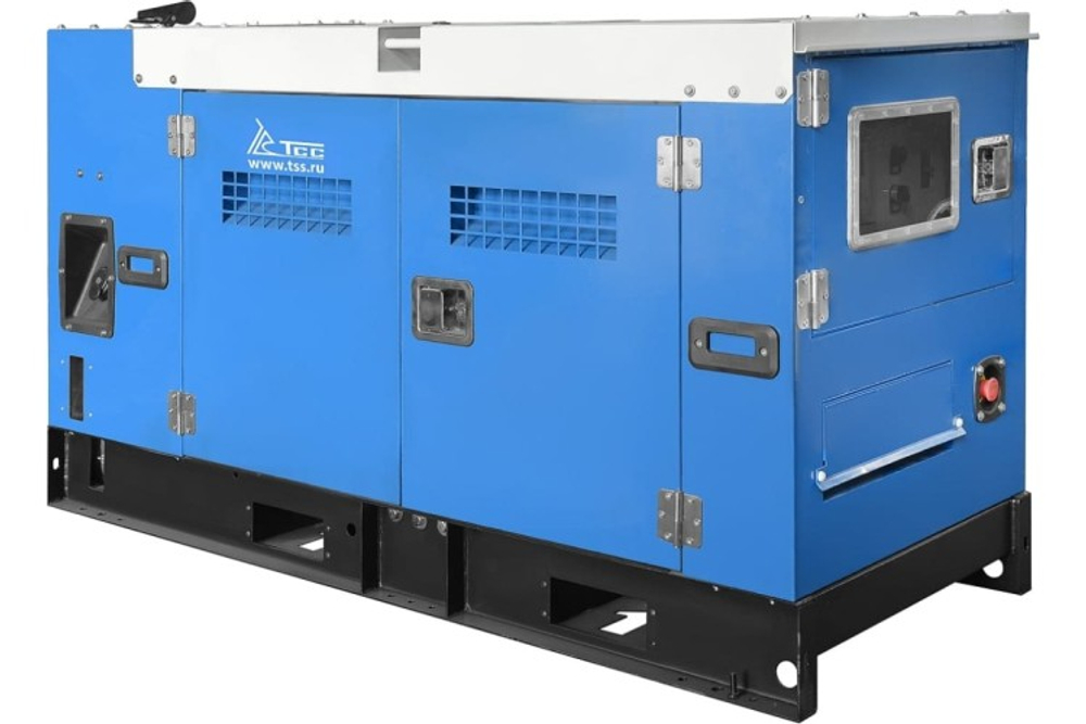 Электростанция дизельная ТСС АД- 12C-230-1PKM5 (TQC 14TS ST2) в шумозащитном кожухе 039451