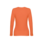 THC BUCHAREST WOMEN. Женская футболка с длинными рукавами и поясом из хлопка