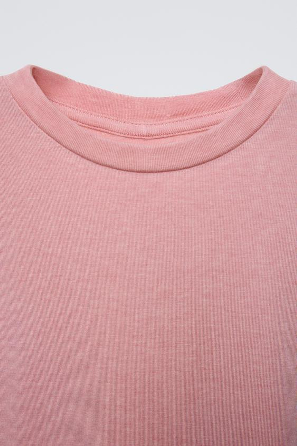 ZARA ЛОНГСЛИВ ИЗ СМЕСОВОЙ ШЕРСТИ С ШАРФОМ, РОЗОВЫЙ