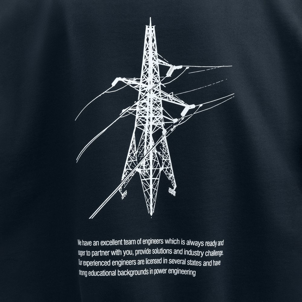 Толстовка Called a Garment Engineers Синяя