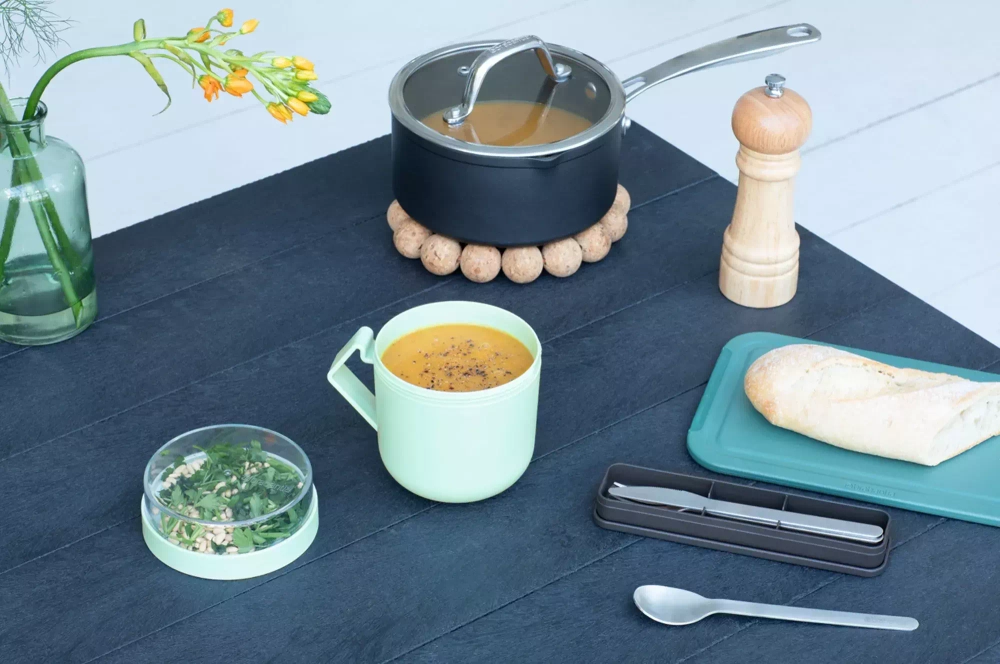 Brabantia - Кружка Make &amp; Take 600мл Jade Green / артикул   203862  / GTIN 8710755203862