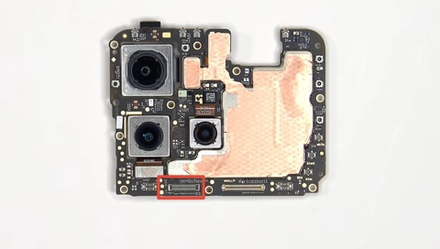 Motorola Edge 50 Neo (XT2409) - FPC коннектор дисплея (на плату)