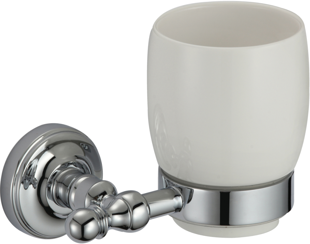 31060 Стакан стекло (настенный) GANZER (20/1шт)