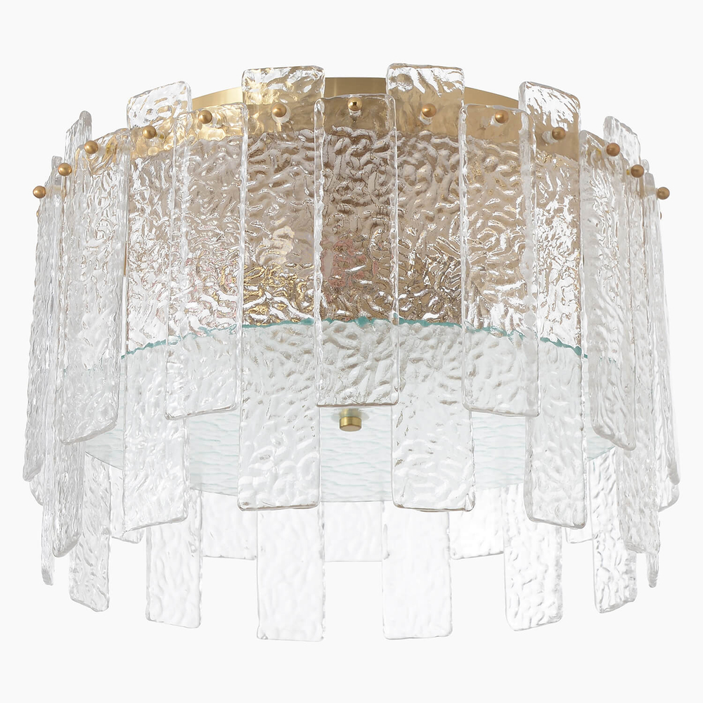 Потолочный светильник Crystal Lux RICARDO PL5 BRASS