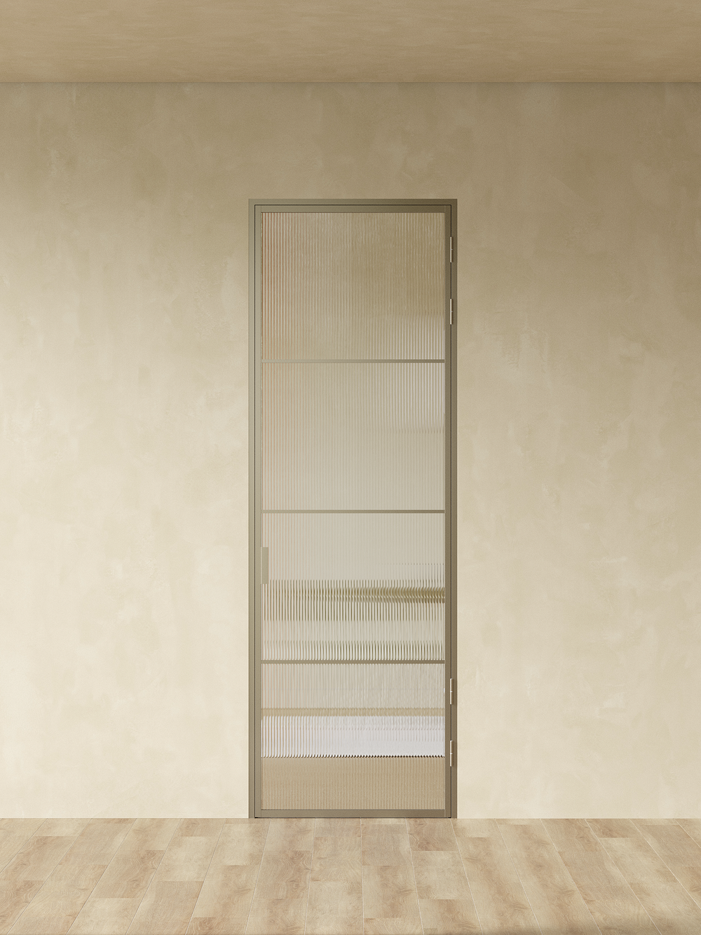 Распашная алюминиевая перегородка Minoli 7