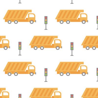 Buy kids yellow fabric cars dump trucks