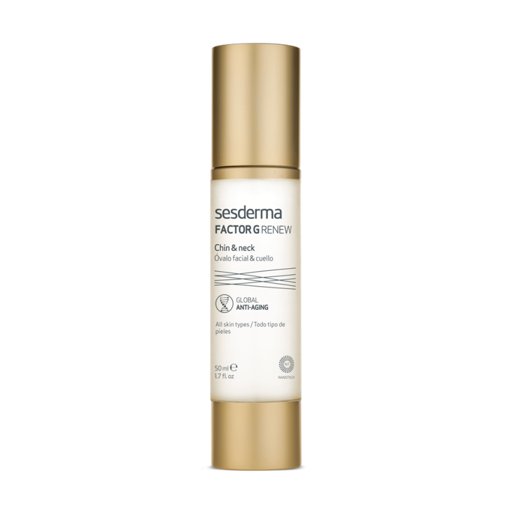 Sesderma FACTOR G RENEW Oval face & neck | Средство омолаживающее для овала лица и шеи, 50 мл.