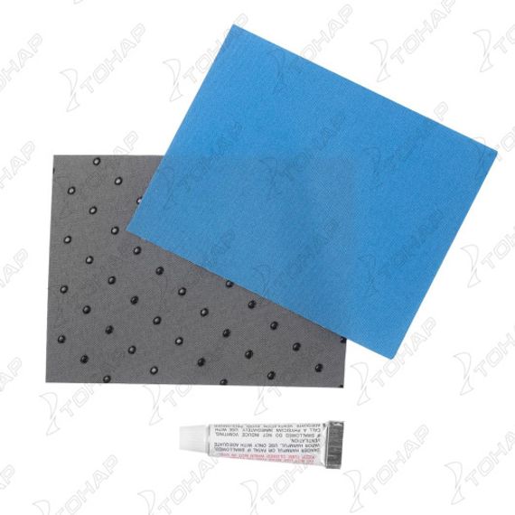 Коврик самонадув. с подушкой 30-170x65x4 голубой/серый (N-004P-BG) NISUS