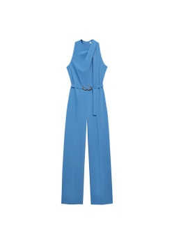 Длинный комбинезон с ремешком