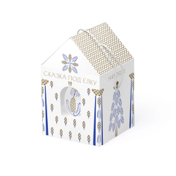 Елочный шар Farforite «Сказка под елку» в подарочной коробке