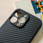 Чехол ТПУ карбон для iPhone 13 pro max, 011068 Черный CM