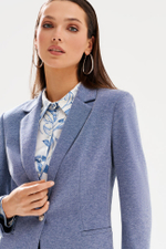 1973 Жакет женский (синий меланж)