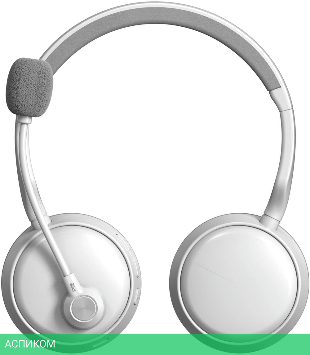 Наушники A4Tech BH230 белый/серый (BH230 WHITE)