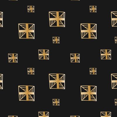 Бесшовный принт со снежинками