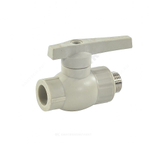 Кран шаровой PP-R серый Дн 25х3/4" НР VALFEX 10144225Г