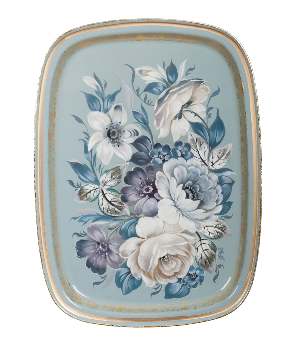 Zhostovo metal tray A12D26092455