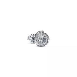 Серьги- узелки из серебра 925 , Tiffany💜Единственные в наличии