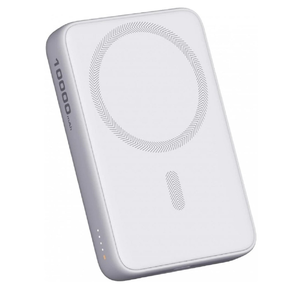 Внешний аккумулятор Aukey внешний аккумулятор Magnetic 10000 Qi White (APB-PB-MS04WH)