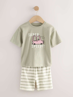 Пижама для мальчика Next AL8-544, 3 шт., Хаки, Бежевый