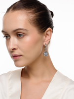 Серьги "Eye" Silver