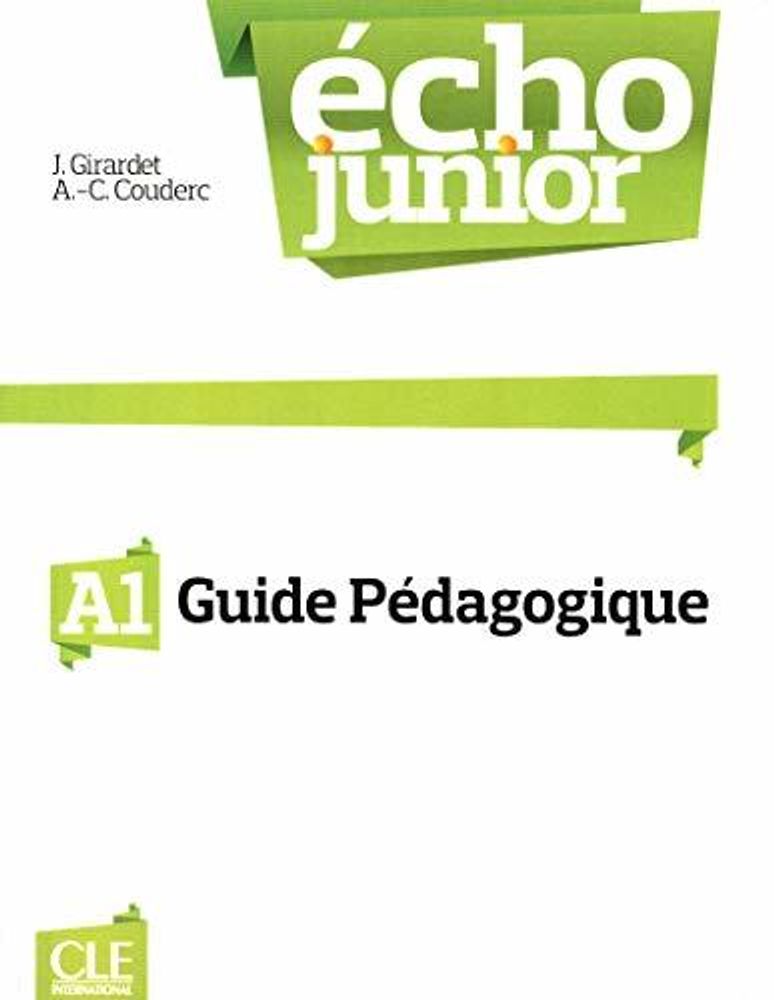 ECHO JUNIOR A1 guide ped.